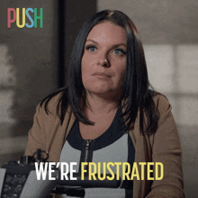 We'Re Frustrated Victoria Berezovich GIF - We'Re Frustrated Victoria Berezovich Push GIFs