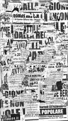 a collage of newspaper headlines including one that says ' popolare '