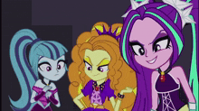 dazzlings my little pony equestria girls raunbow rocks welcome to the show
