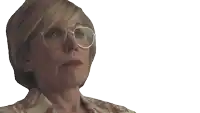 a woman with glasses says yep , i 'm a monster