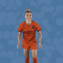 houston dash kristie mewis come on get on your feet lets do this