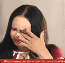 bianca alves in tears crying