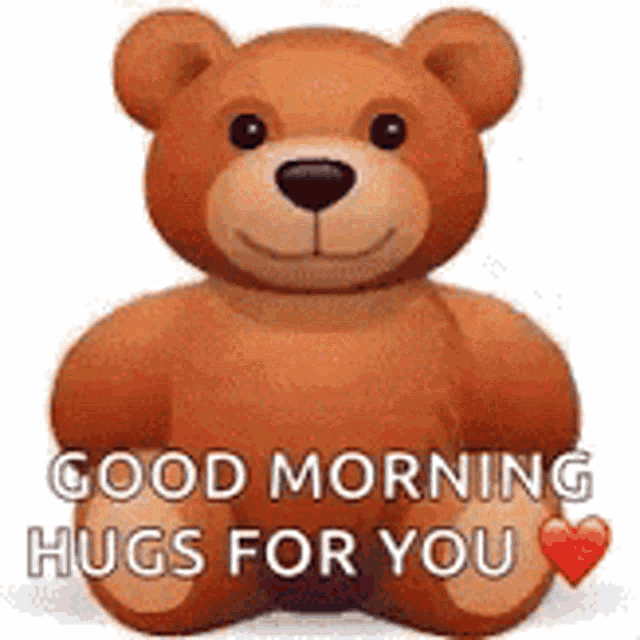 good morning bear hug
