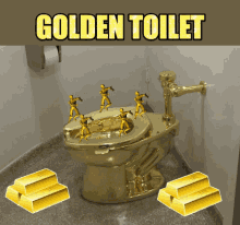 Golden Toilet GIF - Golden Toilet GIFs