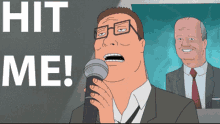 King Of The Hill Hank Hill GIF - King Of The Hill Hank Hill Hit Me GIFs