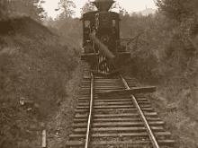 train stunt silly wood tracks
