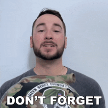 Don'T Forget Anthony Alfredo GIF - Don'T Forget Anthony Alfredo Do Not Overlook GIFs