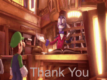 Thank You Luigi GIF - Thank You Luigi Luigis Mansion GIFs