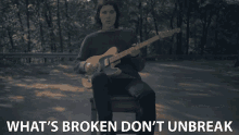 Whats Broken Dont Unbreak GIF - Whats Broken Dont Unbreak James Bay GIFs