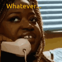 Whatever Im Done GIF - Whatever Im Done Countess Vaughn GIFs