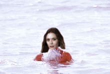 scarlet witch bond girl get up sea ocean