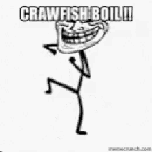 troll dancing crawfish boil lit