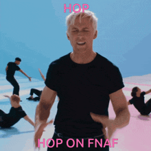 Fnaf Ryan Gosling GIF - Fnaf Ryan Gosling Hop On GIFs