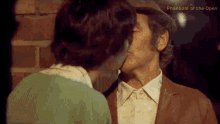 Kissing Maurice Flitcroft GIF