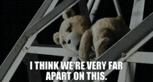 Ted I Think Were Very Far Apart On This GIF - Ted I Think Were Very Far Apart On This Far Apart GIFs