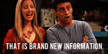 That Is Brand New Information GIF - Friends Brand New Information Excited GIFs