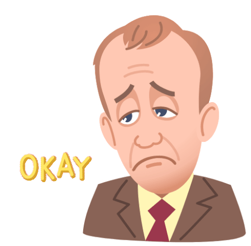The Office Toby Flenderson Sticker - The Office Toby Flenderson The Office Toby Okay Stickers