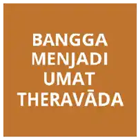 a sign that says bangka menjadi umat theravada
