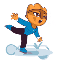 patinado en hielo juegos de invierno patinaje esquiador peru2019