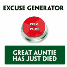 Excuse Generator GIF - Excuse Generator GIFs