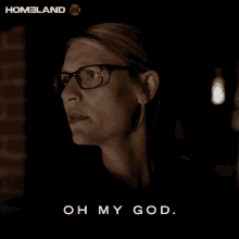 Oh My God Claire Danes GIF - Oh My God Claire Danes Carrie Mathison GIFs