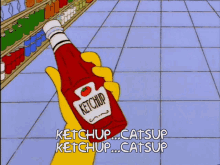 Simpsons Ketchup GIF - Simpsons Ketchup Catsup GIFs