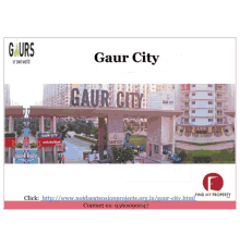 Gaur City Gaur City Noida Extension GIF