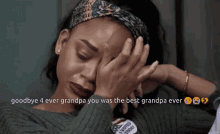 Crying Sad GIF - Crying Sad Goodbye Grandpa GIFs