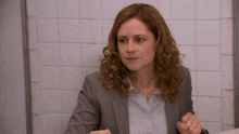 We Can'T Help You If You Don'T Just Tell Us What Happened Jenna Fischer GIF - We Can'T Help You If You Don'T Just Tell Us What Happened Jenna Fischer Pam Beesly GIFs