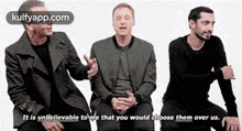 It Is Unbelievable Tome That You Would Choose Them Over Us..Gif GIF - It Is Unbelievable Tome That You Would Choose Them Over Us. Alan Tudyk Riz Ahmed GIFs