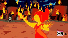 Fire Princess GIF - Hot Adventuretime Fire Emoji GIFs