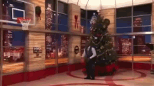 Christmas Shaq GIF - Christmas Shaq Christmas Tree GIFs