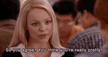 So You Agree GIF - So You Agree Mean Girls Really Pretty GIFs