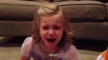 Just Like That GIF - What Girl Tantrum GIFs