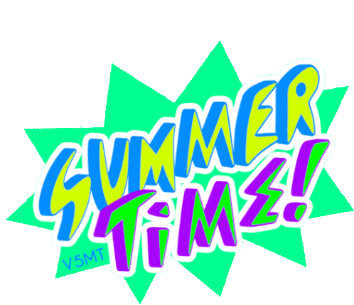 Summertime Cute Sticker - Summertime Cute Stickers