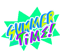 Summertime Cute Sticker - Summertime Cute Stickers