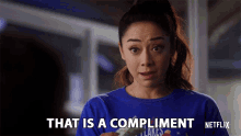 That Is A Compliment Aimee Garcia GIF