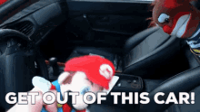Sml Mario GIF - Sml Mario Get Out Of This Car GIFs