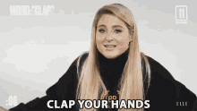 clap your hands singing singer game of song association meghan trainor