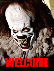 Welcome It GIF - Welcome It Clown GIFs