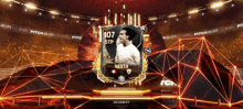 a soccer card with a player named nesta on it