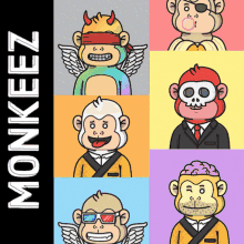 Monkeez Monkeeznft GIF - Monkeez Monkeeznft Avax GIFs