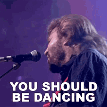 You Should Be Dancing Barry Gibb GIF - You Should Be Dancing Barry Gibb Bee Gees GIFs