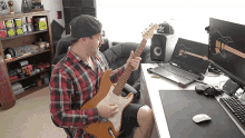 Strumming Jared Dines GIF - Strumming Jared Dines Jared Dines Channel GIFs