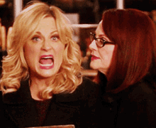 Leslie Knope Tammy Swanson GIF - Leslie Knope Tammy Swanson Parks And Rec GIFs