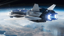 Space Shuttle Traveling Cyberpunk 2077 Phantom Liberty GIF - Space Shuttle Traveling Cyberpunk 2077 Phantom Liberty Space Shuttle Cruising GIFs