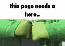 Page Needs A Hero GIF - Page Needs A Hero Hero GIFs