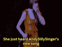 Andysillysinger Taylor Swift GIF - Andysillysinger Taylor Swift Eras Tour GIFs