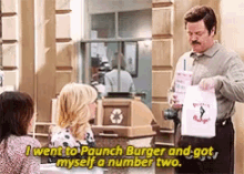 Ron Swanson Leslie Knope GIF - Ron Swanson Leslie Knope Parks And Rec GIFs