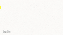 a white background with a yellow stripe on the bottom of it .